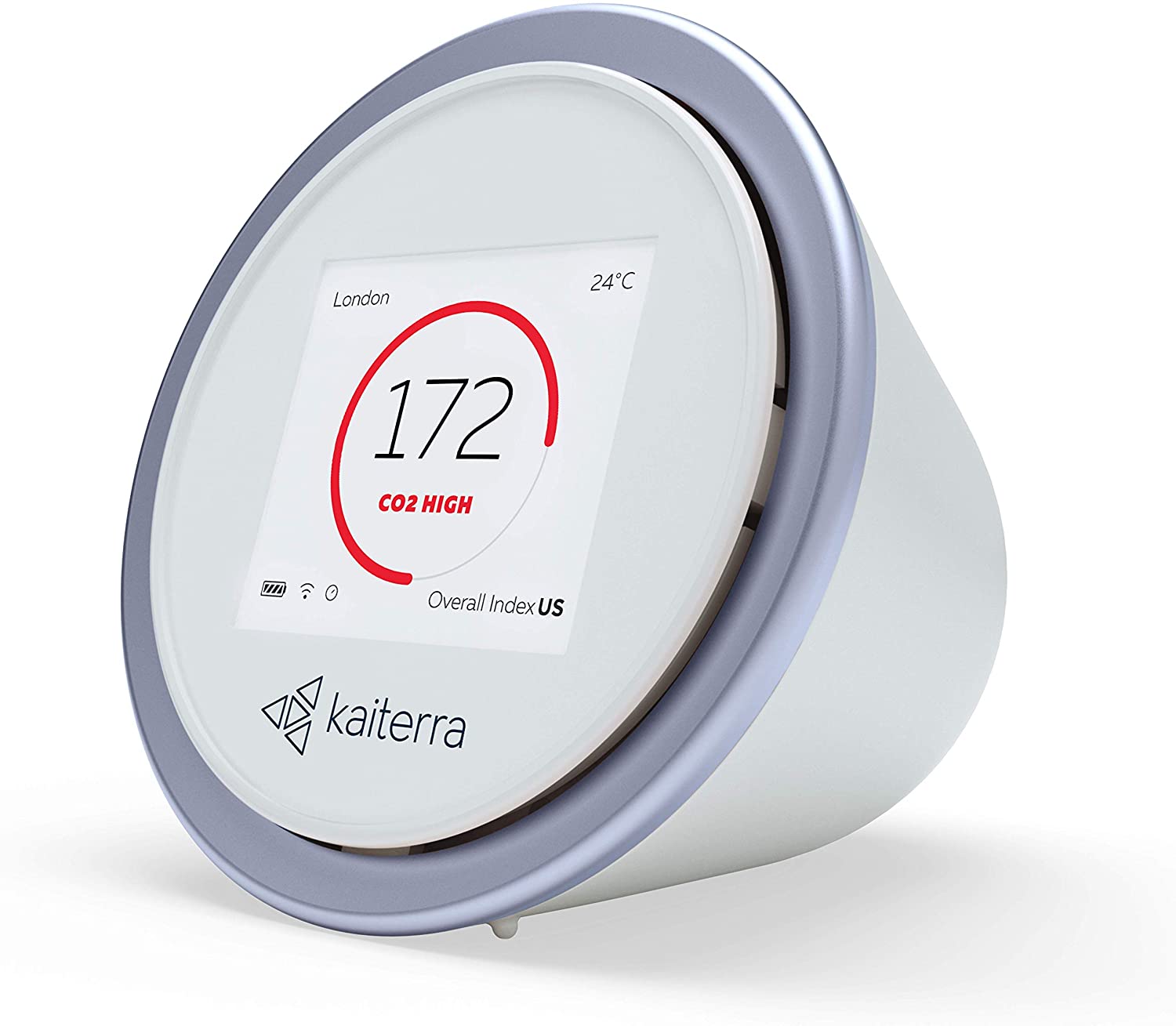 Track Harmful CO2 - Indoor Air Quality Monitor (Laser Egg+CO2 Sensor)