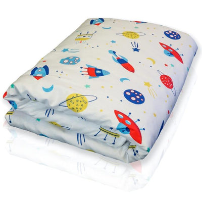 Hush Kids - The Childrens Weighted Blanket Spaceship / Kid 38X54 5Lb Bedding